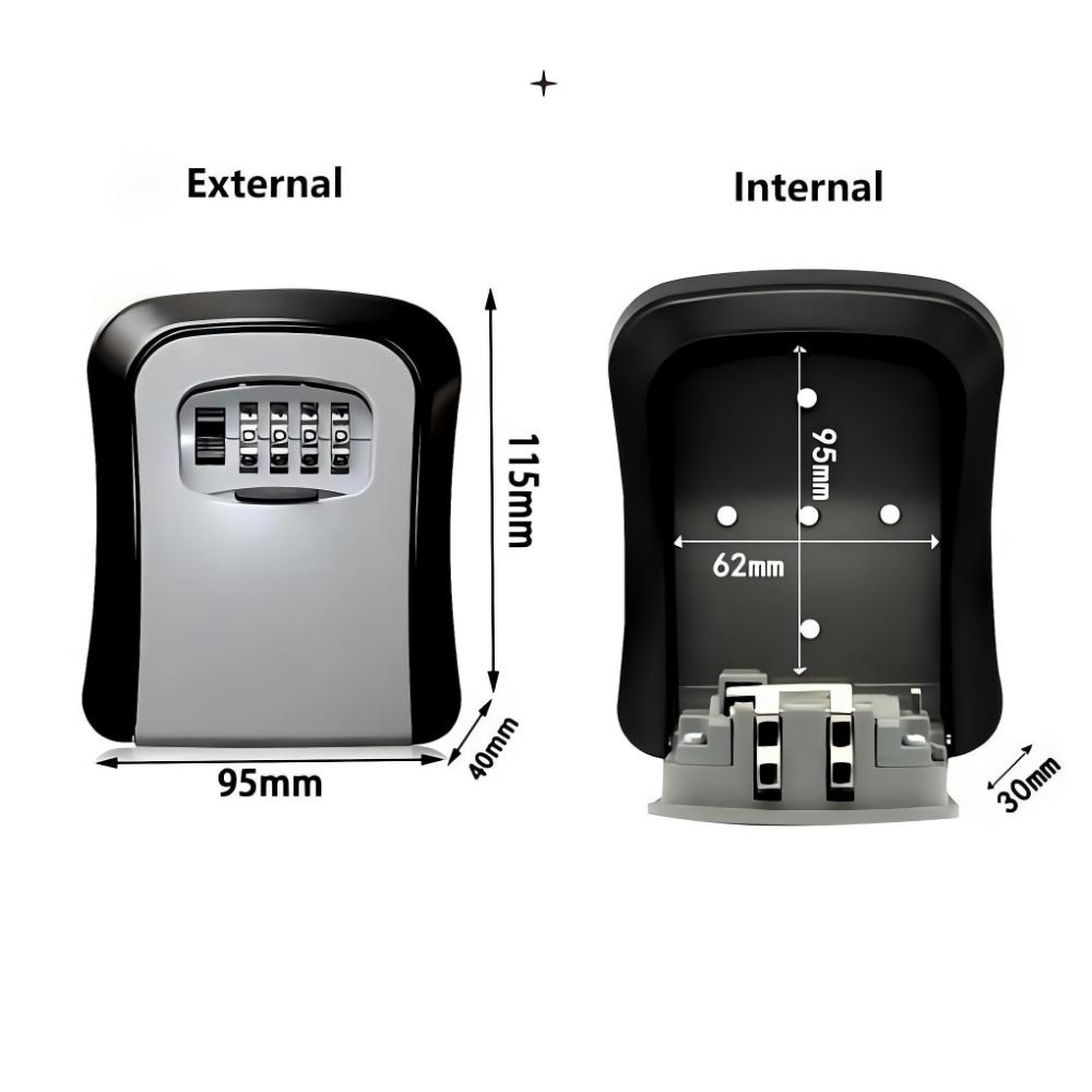 Lockbox Key Secure - Boîte à clés murale avec serrure