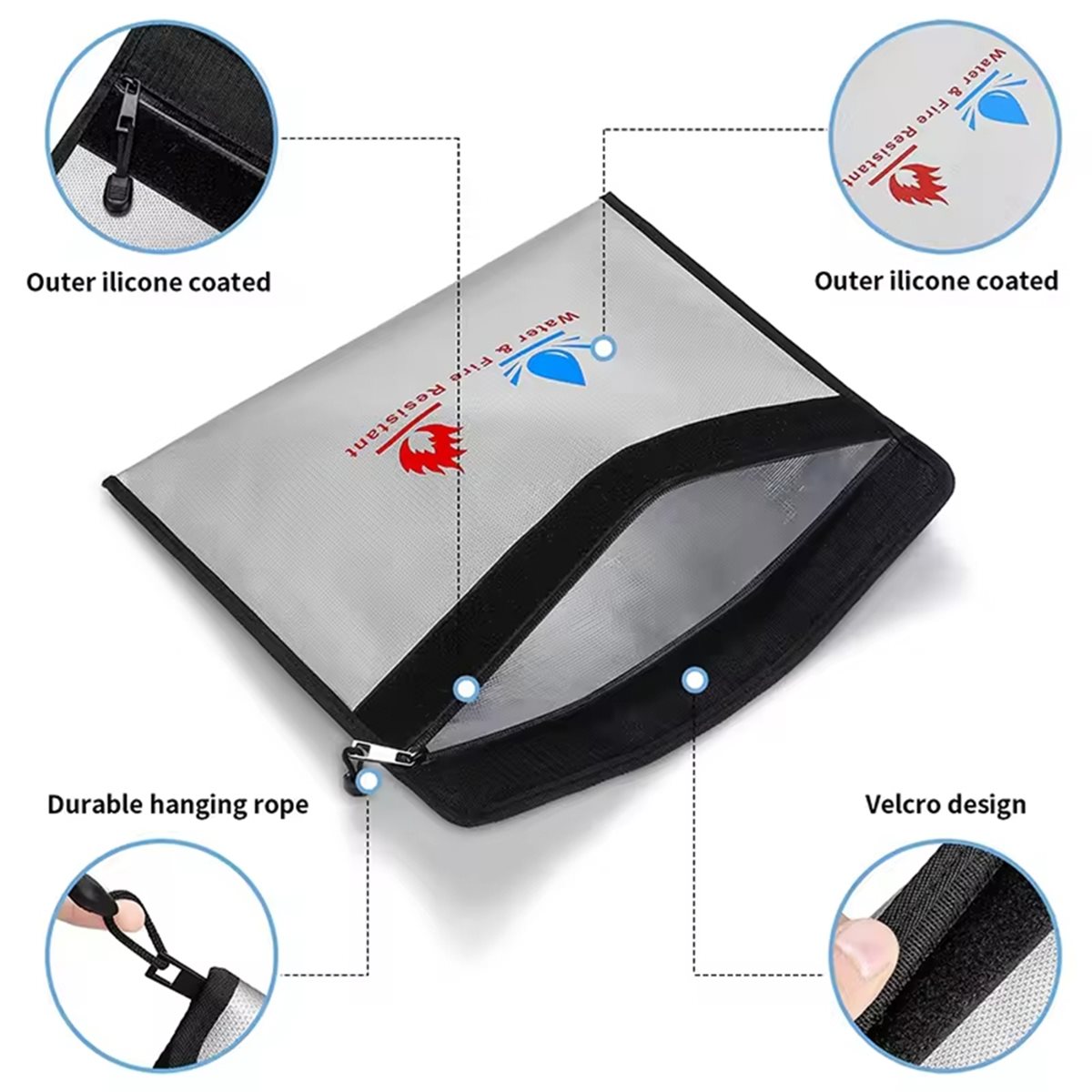 Sac de rangement pour document - Fire Safe Document avis et prix
